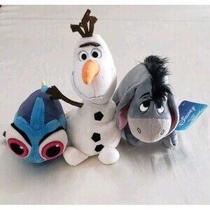 Disney Parks Genuine 8 Dory Plush , Disney Winnie The Pooh "Eeyore" And Friends